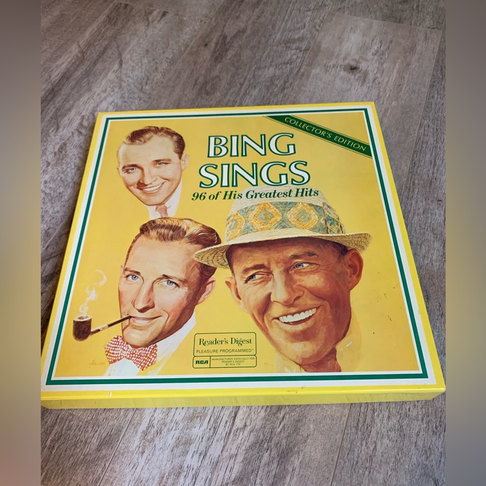Bing Crosby bing sings 96 of his greatest hits vinyl record collection reader’s